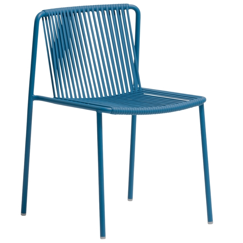 Pedrali Modrá kovová zahradní židle Tribeca 3660 Pedrali
