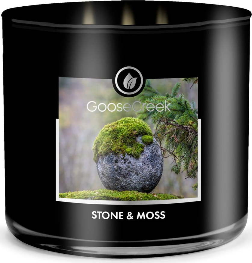 Pánská vonná svíčka v dóze Goose Creek Stone & Moss