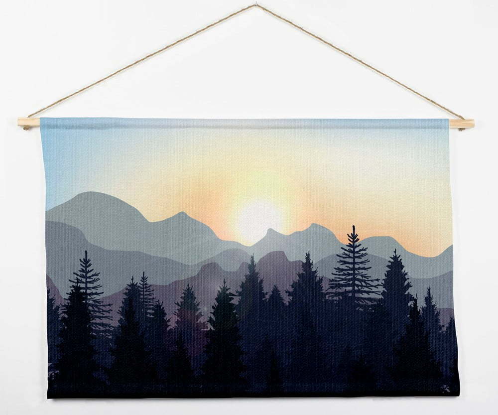 Tapiserie Mountains Landscape - Surdic Surdic