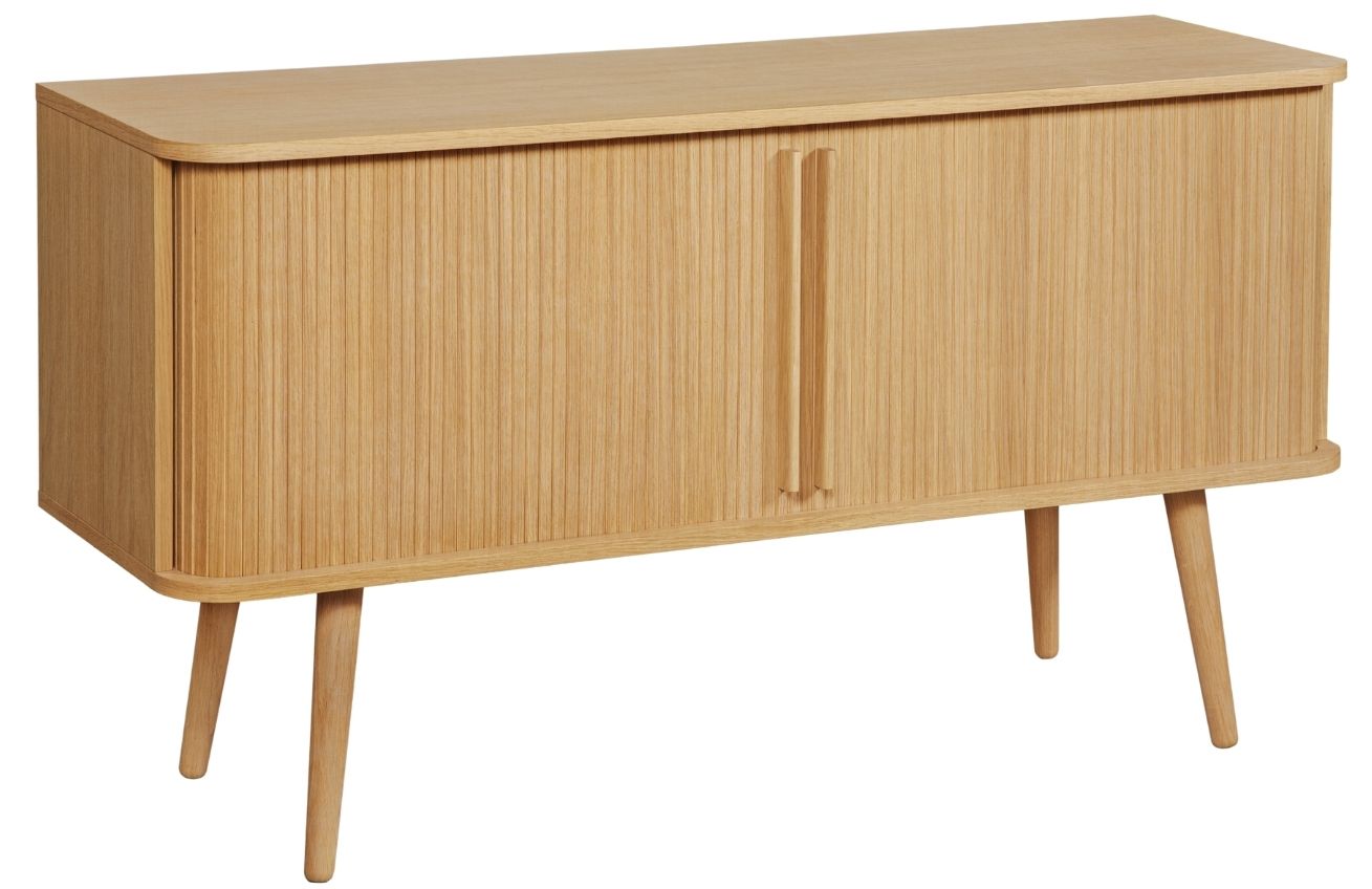 Dubová komoda Woodman Rove Tambour 138 x 45 cm Woodman