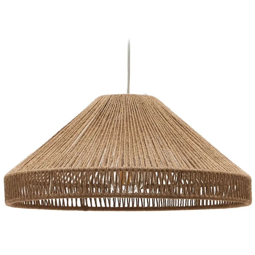 Jutové stínidlo Kave Home Pontos