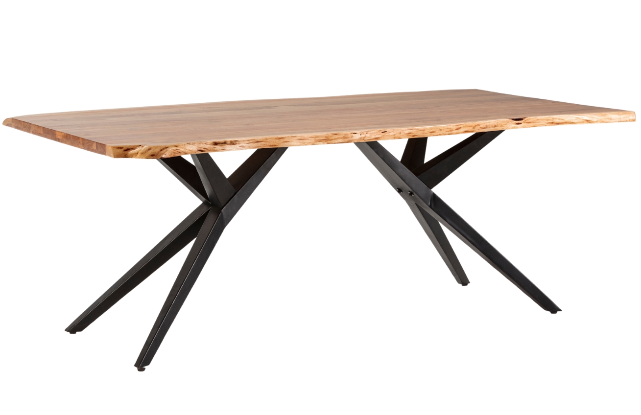 Dřevěný jídelní stůl Marckeric Mudri 200 x 100 cm Marckeric