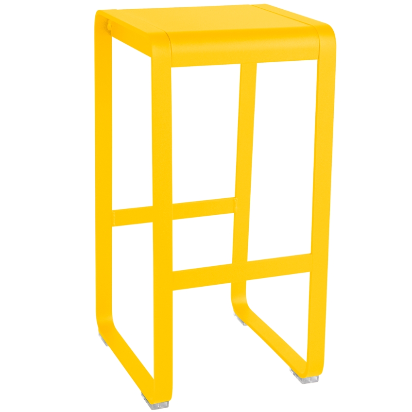 Žlutá hliníková zahradní barová židle Fermob Bellevie 75 cm Fermob