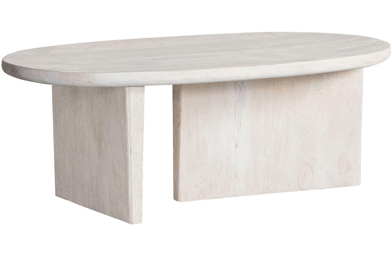 Hoorns Dřevěný konferenční stolek Seamic 110 x 60 cm Hoorns