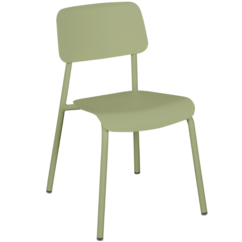 Světle zelená hliníková zahradní židle Fermob Studie Fermob