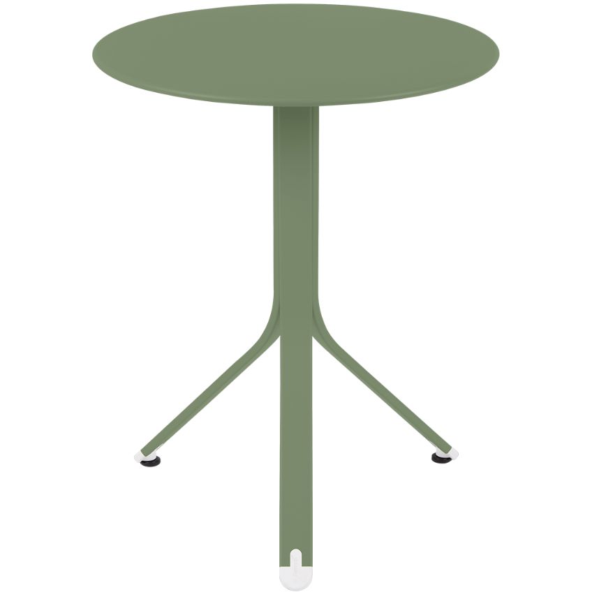 Kaktusově zelený kovový stůl Fermob Rest'O Ø 60 cm Fermob