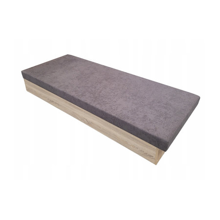 Válenda Silver C90 - 90x200 cm Tkanina 10 Panty vlevo Dub sonoma