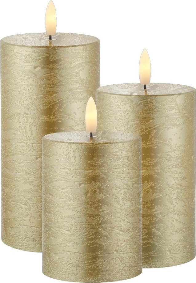 LED svíčky v sadě 3 ks (výška 15 cm) Sille Exclusive – Sirius Sirius