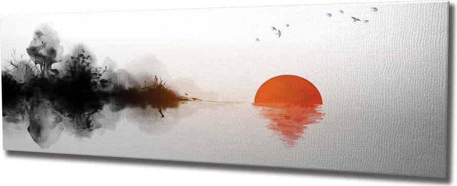 Obraz 80x30 cm Sunrise – Wallity Wallity