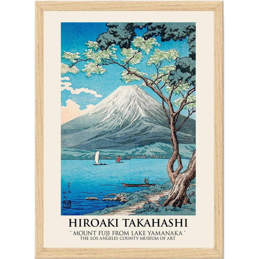 Plakát v rámu 35x45 cm Hiroaki Takahashi – Wallity Wallity