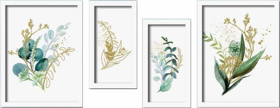 Sada plakátů 4 ks 33x43 cm – Wallity Wallity