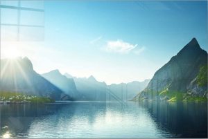 Skleněn&yacute; obraz 70x50 cm Fjord &ndash; Wallity Wallity