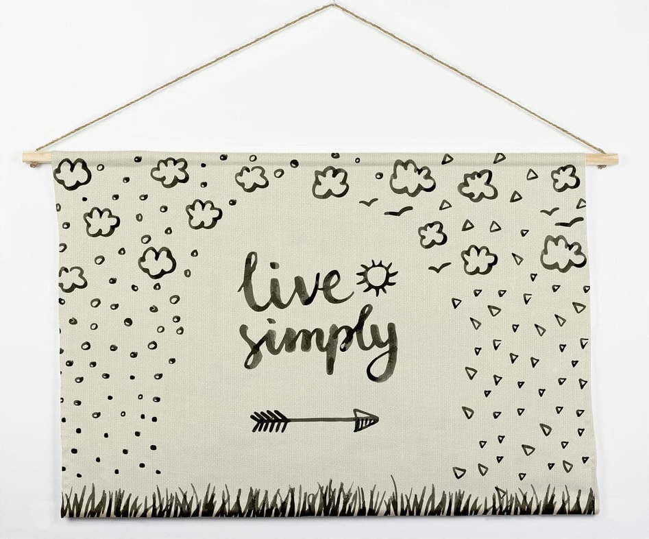 Tapiserie Live Simply - Surdic Surdic