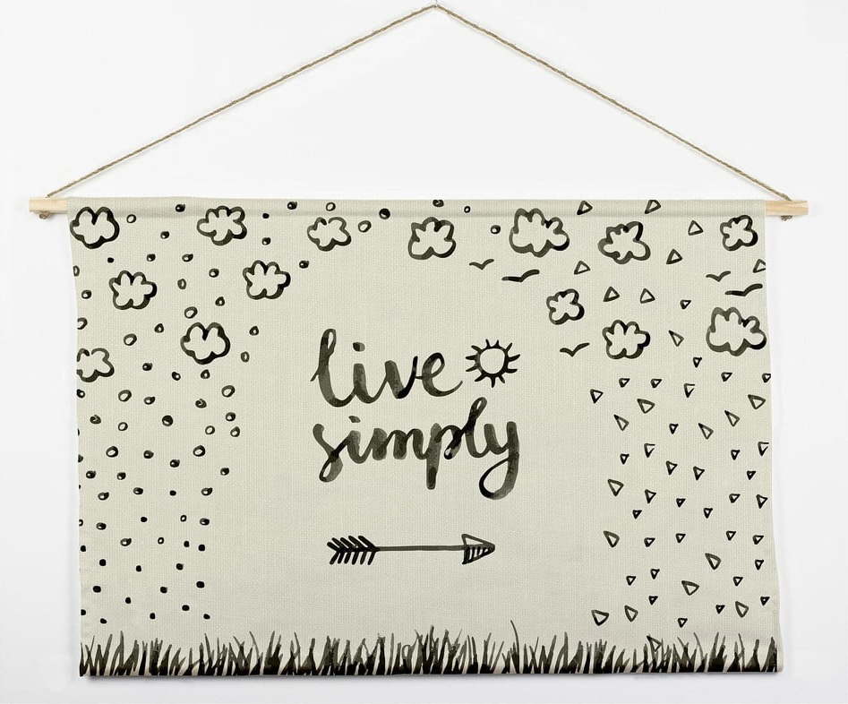 Tapiserie Live Simply - Surdic Surdic