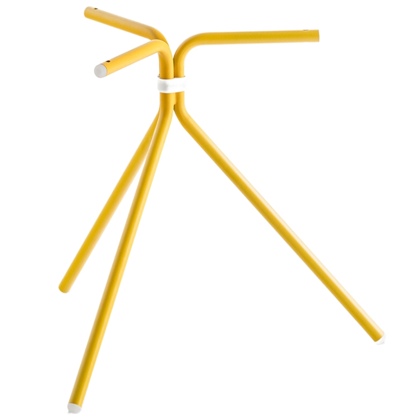 Pedrali Žlutá kovová stolová podnož NOLITA 5453 pro konferenční stolek 48 cm Pedrali