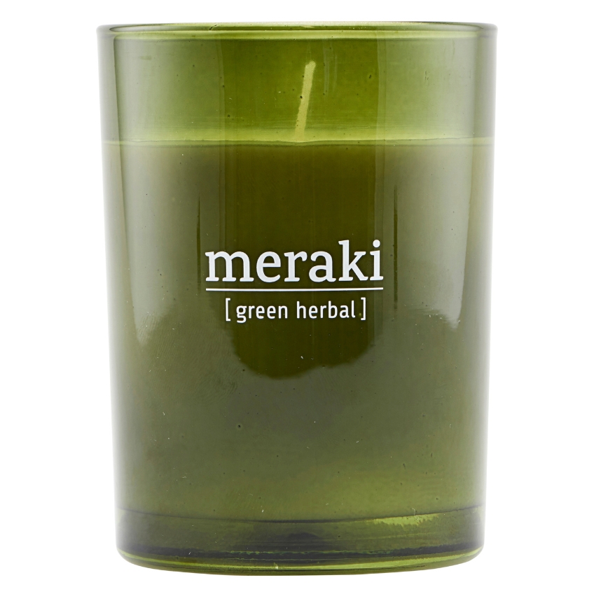 Sójová vonná svíčka Meraki Green Herbal Meraki