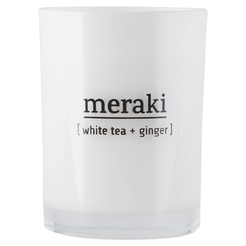 Sójová vonná svíčka Meraki White Tea & Ginger Meraki