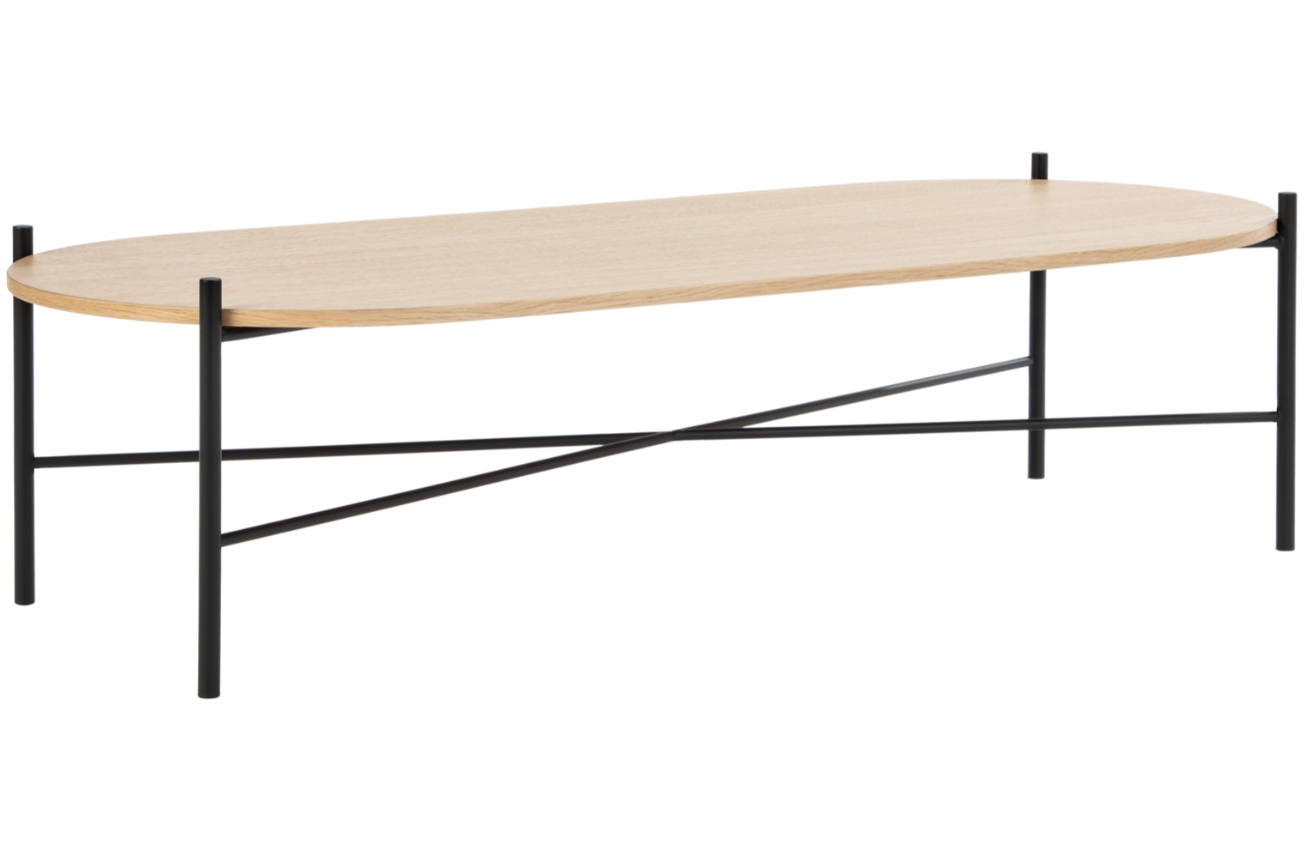 Noo.ma Dubový konferenční stolek Toglan 115 x 50 cm Noo.ma