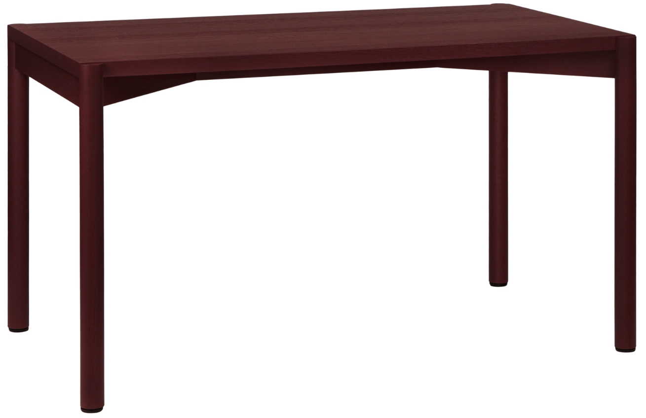 Noo.ma Fialový dubový jídelní stůl Yami 130 x 70 cm Noo.ma