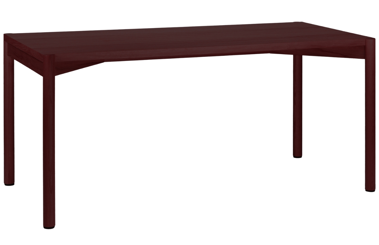 Noo.ma Fialový dubový jídelní stůl Yami 160 x 75 cm Noo.ma