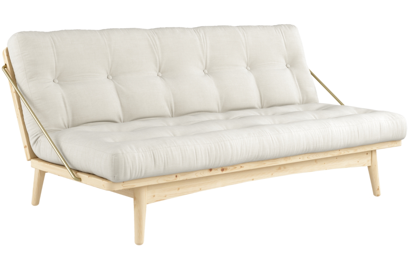 Bílá trojmístná rozkládací pohovka Karup Design Folk 190 cm Karup Design