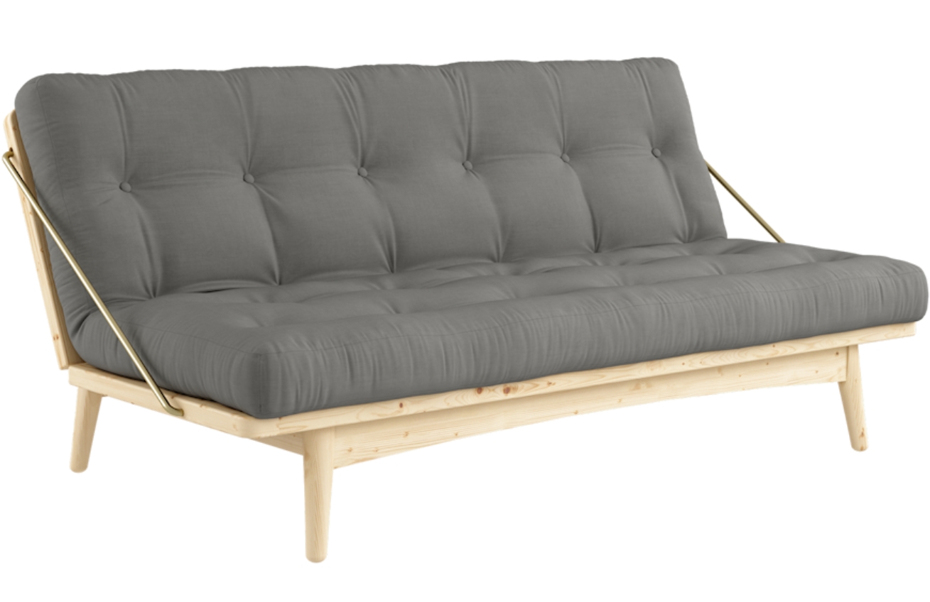 Šedá trojmístná rozkládací pohovka Karup Design Folk 190 cm Karup Design