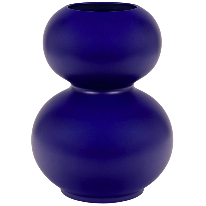 Noo.ma Modrá keramická váza Tuga 30 cm Noo.ma