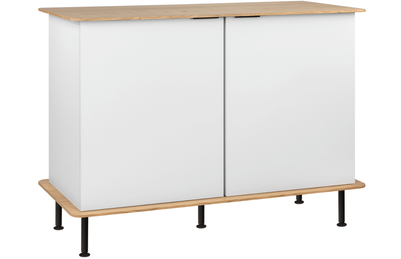 Noo.ma Šedá komoda Suumo 120 x 50 cm Noo.ma