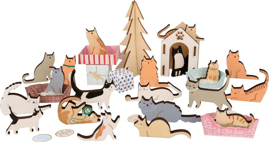 Adventní kalendář Cats – Meri Meri Meri Meri