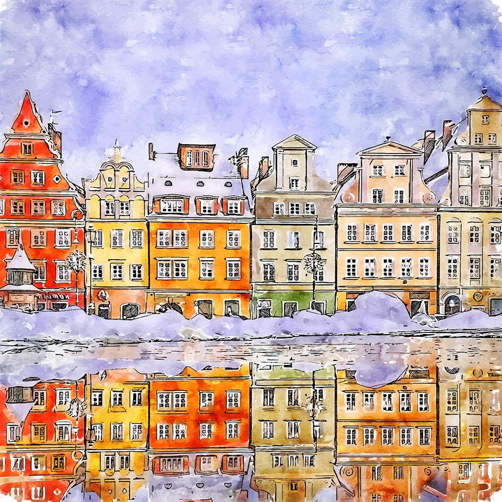 Obraz 50x50 cm Wroclaw – Fedkolor Fedkolor