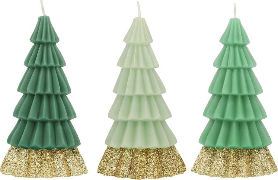 Svíčky v sadě 3 ks doba hoření 3