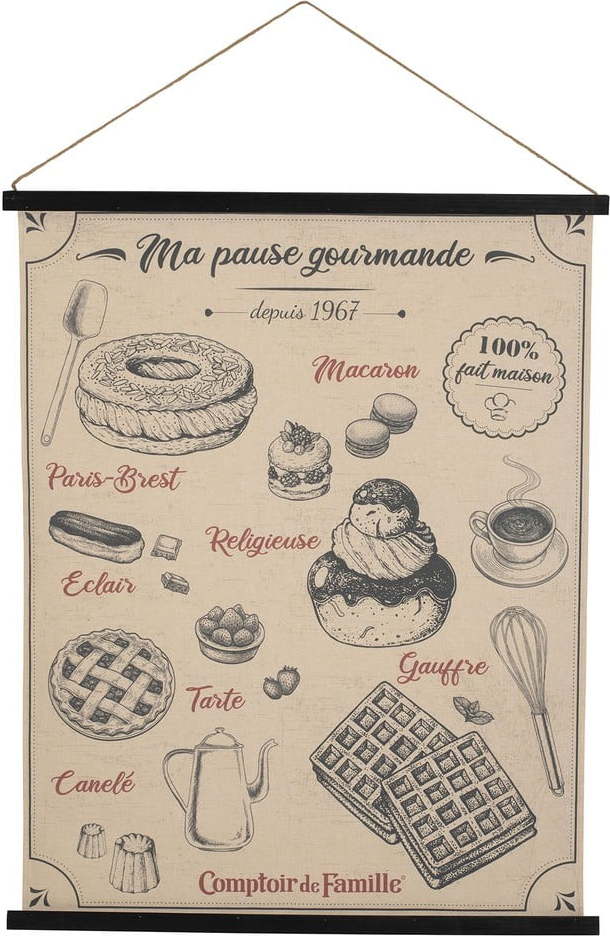 Tapiserie Pause Gourmand – Comptoir de Famille Comptoir de famille