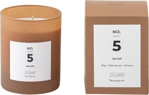 Vonn&aacute; sv&iacute;čka doba hořen&iacute; 50 h No. 5 Sea Salt &ndash; ILLUME x Bloomingville ILLUME x Bloomingville