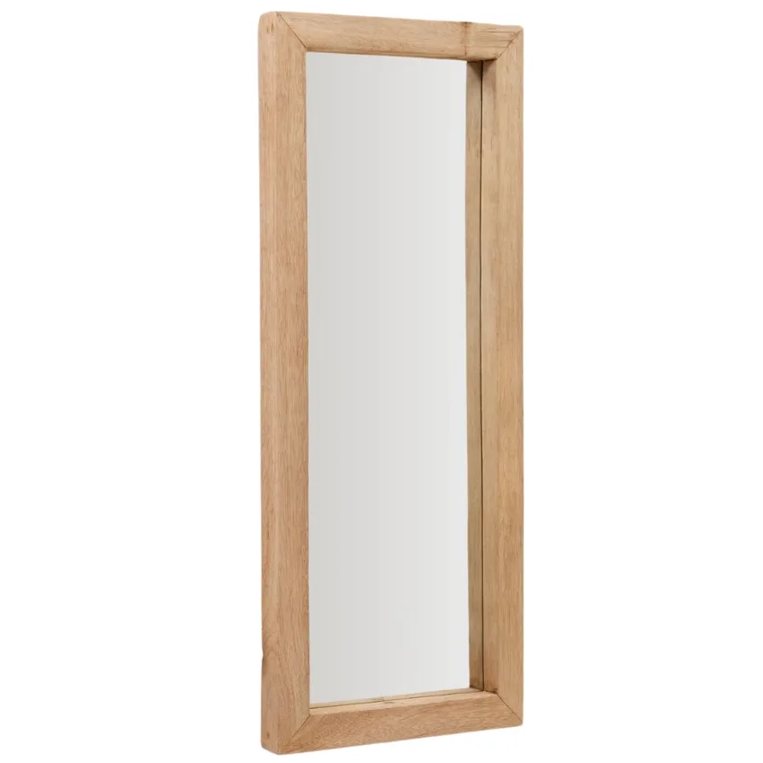 Kave Home Dřevěné závěsné zrcadlo Maden