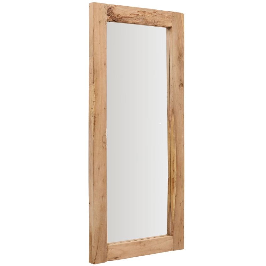 Dřevěné závěsné zrcadlo Kave Home Maden 180 x 80 cm Kave Home