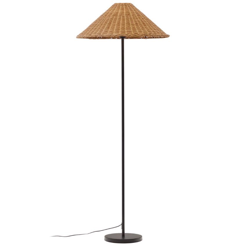 Ratanová stojací lampa Kave Home Urania 154 cm Kave Home