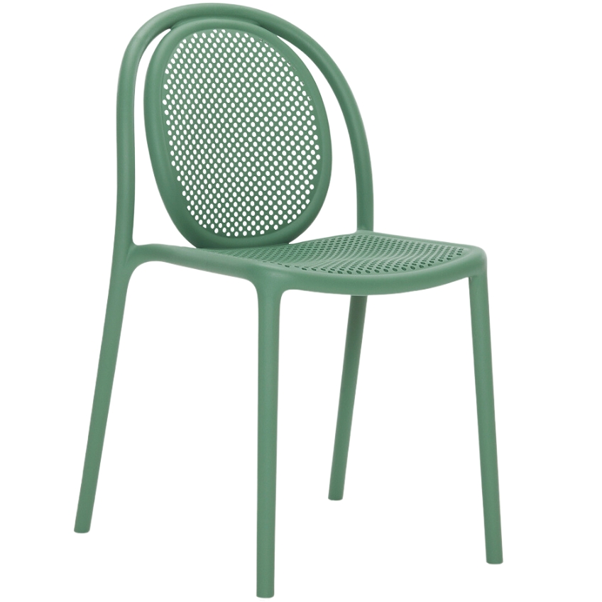 Pedrali Zelená plastová jídelní židle Remind 3730 Pedrali