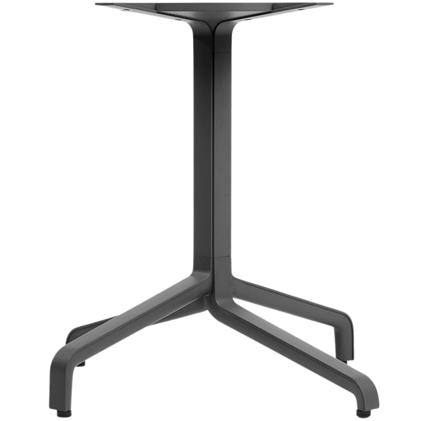 Nardi Antracitově šedá hliníková stolová podnož Frasca Maxi 72 cm Nardi