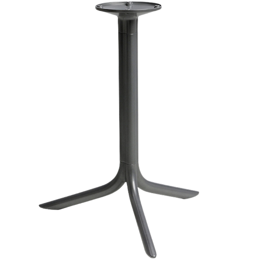 Nardi Antracitově šedá hliníková stolová podnož Break 72 cm Nardi