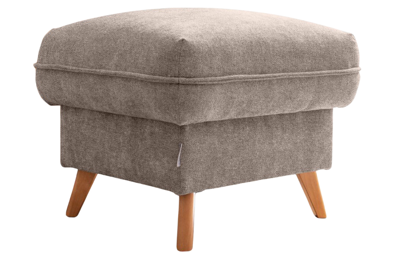 Béžová čalouněná podnožka Miuform Sweet Harmony 60 x 60 cm Miuform