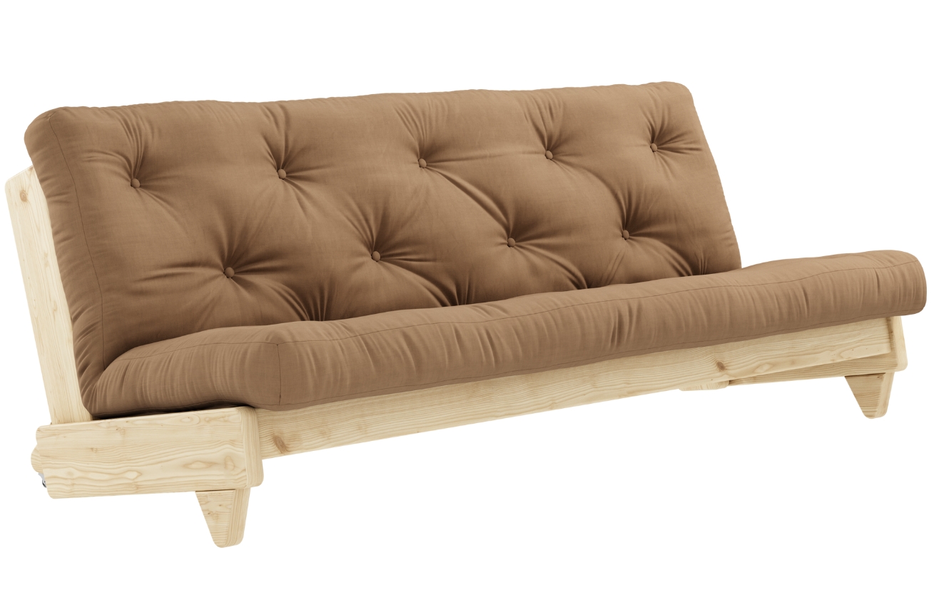 Světle hnědá trojmístná rozkládací pohovka Karup Design Fresh 200 cm Karup Design