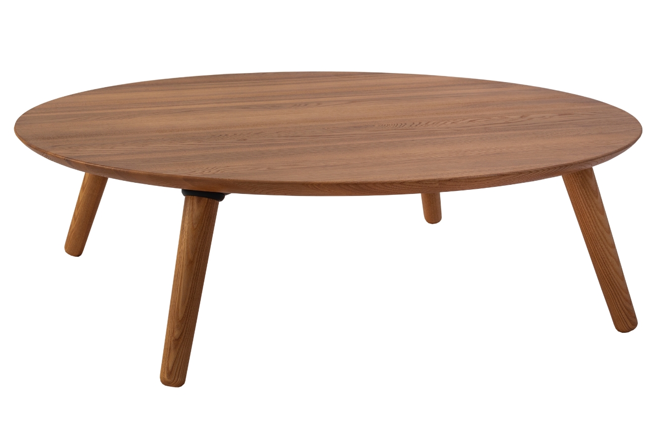Dřevěný konferenční stolek RAGABA CONTRAST SLICE 100 cm Ragaba