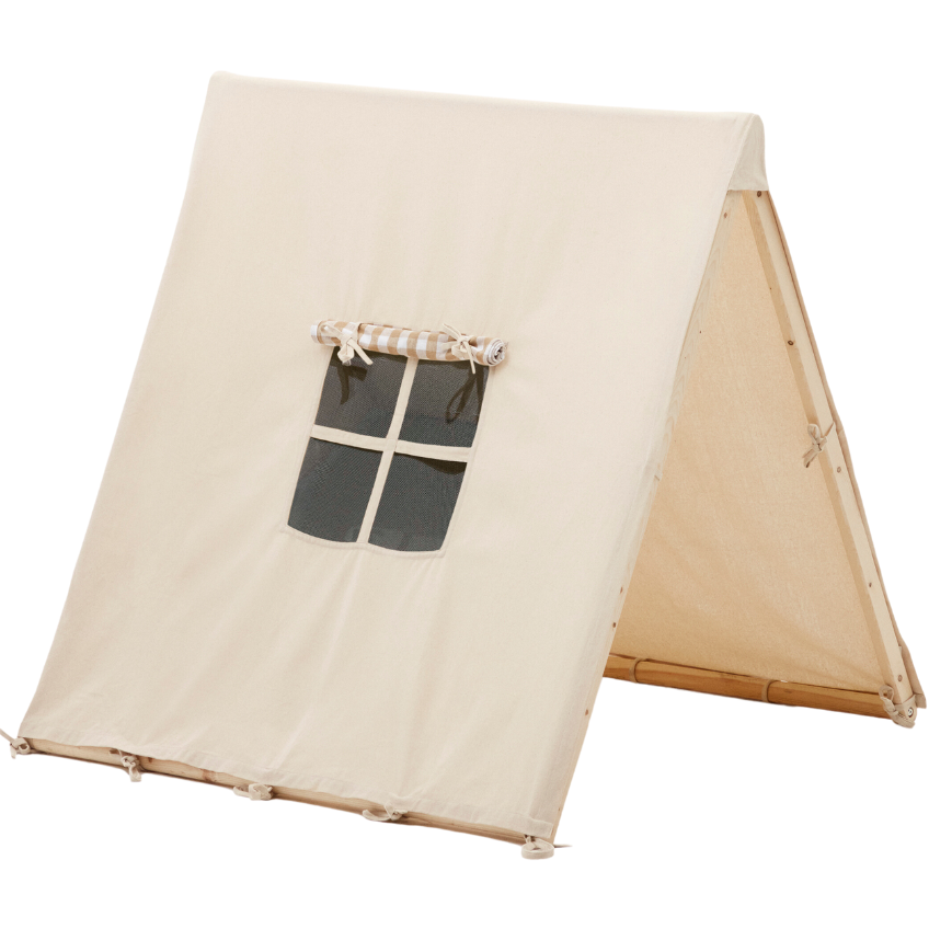 Bílý bavlněny teepee stan Kave Home Yanil 100 x 95 cm Kave Home