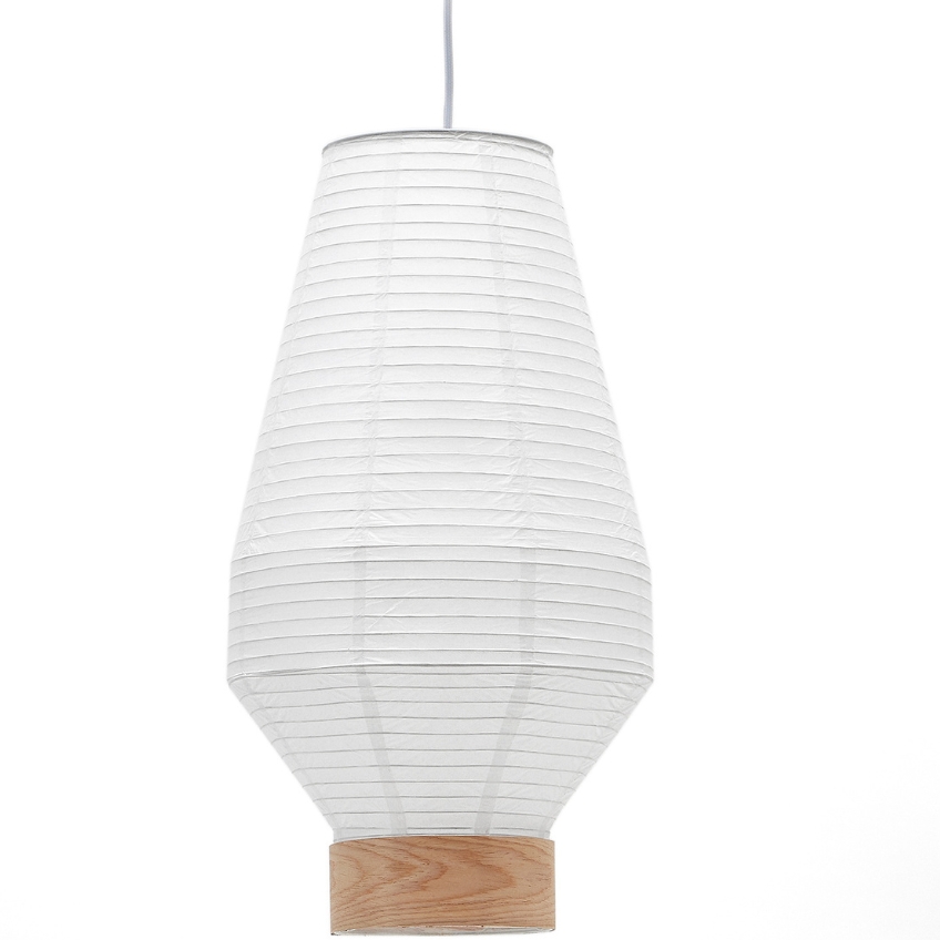 Bílé papírové stínidlo Kave Home Hila 30 cm Kave Home