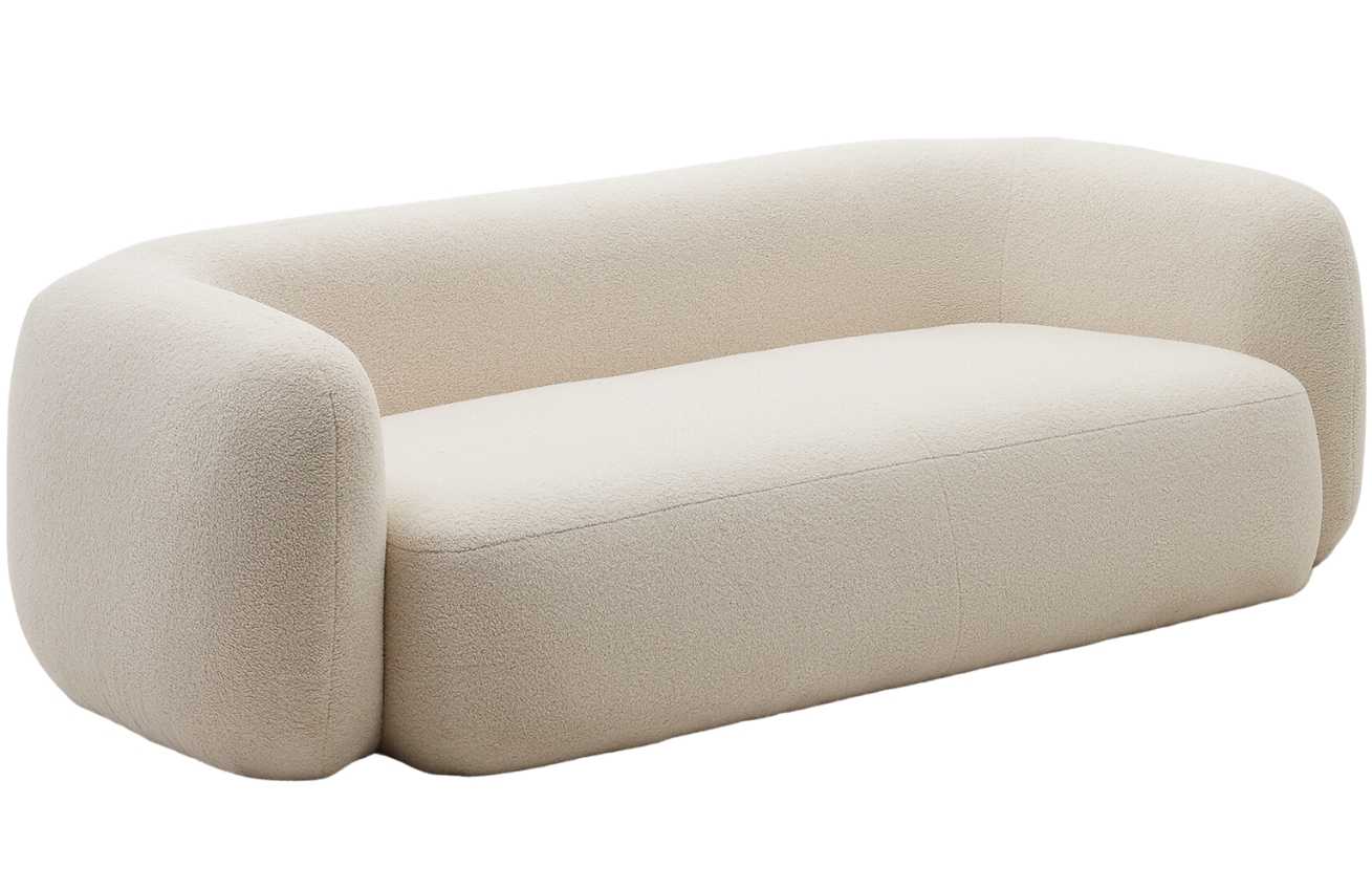 Béžová třímístná pohovka Kave Home Martina 240 cm Kave Home