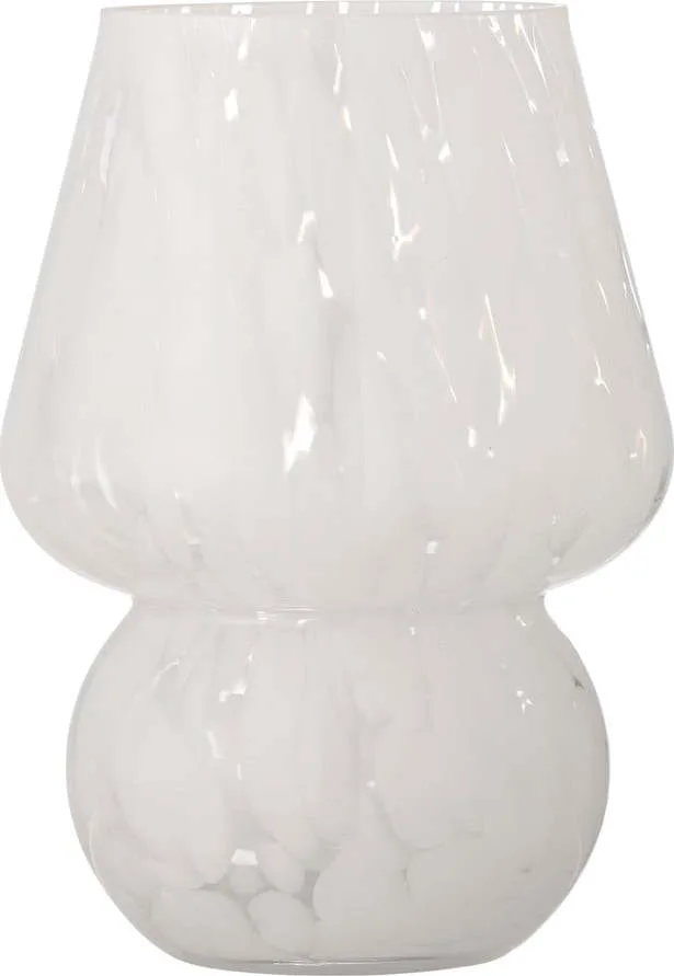 Bloomingville Skleněná váza Halim 18,5 cm