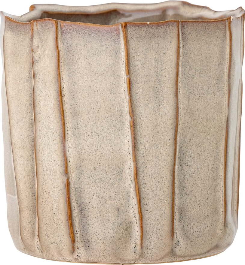 Kameninový obal na květináč ø 13 cm Samina – Bloomingville Bloomingville