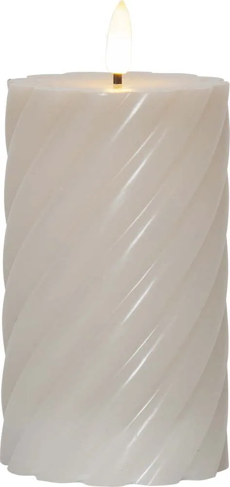 LED svíčka (výška 15 cm) Flamme Swirl – Star Trading
