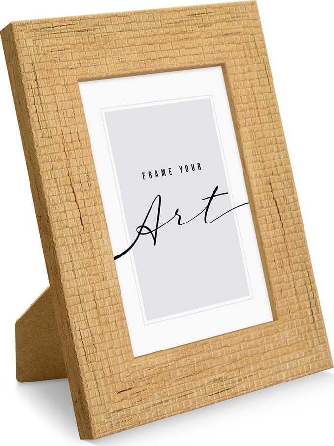 Plastový rámeček v přírodní barvě 23x29 cm knor