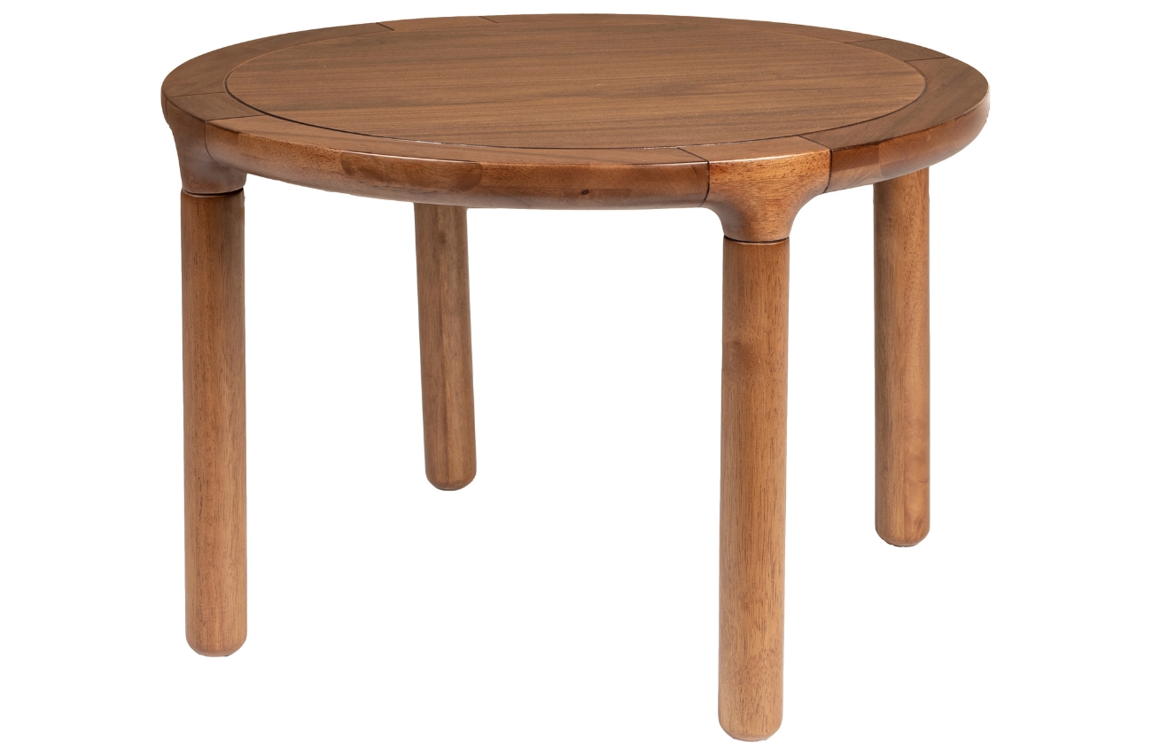 Ořechový konferenční stolek ZUIVER STORM 60 cm Zuiver